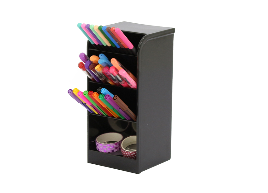  ORGANIZADOR ESCRITORIO DIAGONAL MAXCRIL NEGRO 