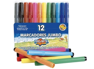 Compas Escolar Proarte colores Con lápiz y punta de segur