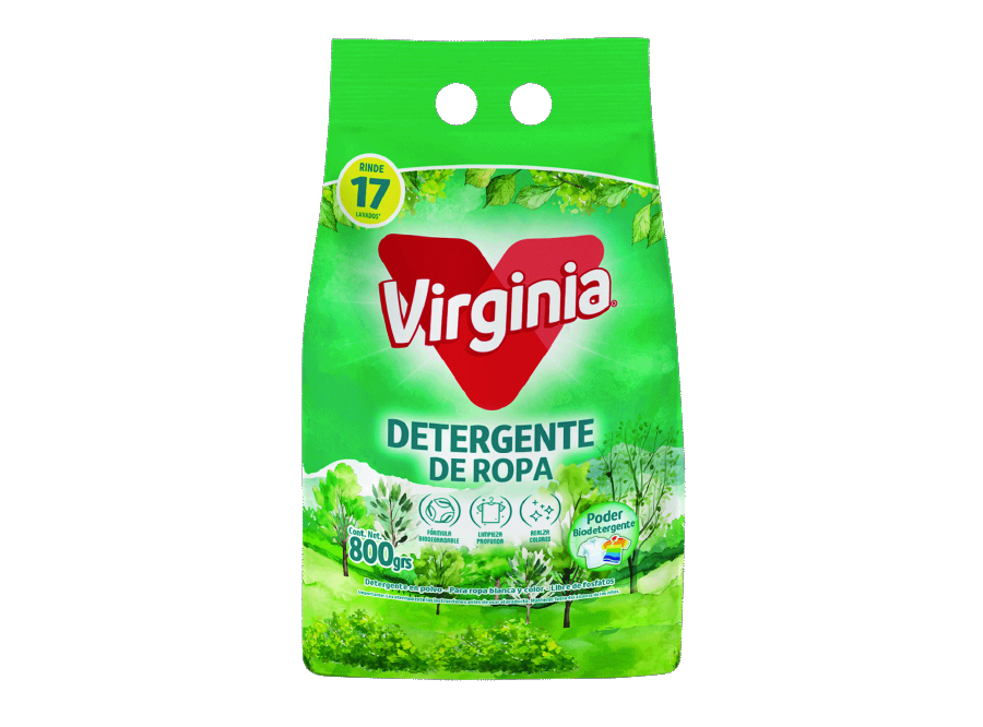  DETERGENTE POLVO 800 GR. VIRGINIA 