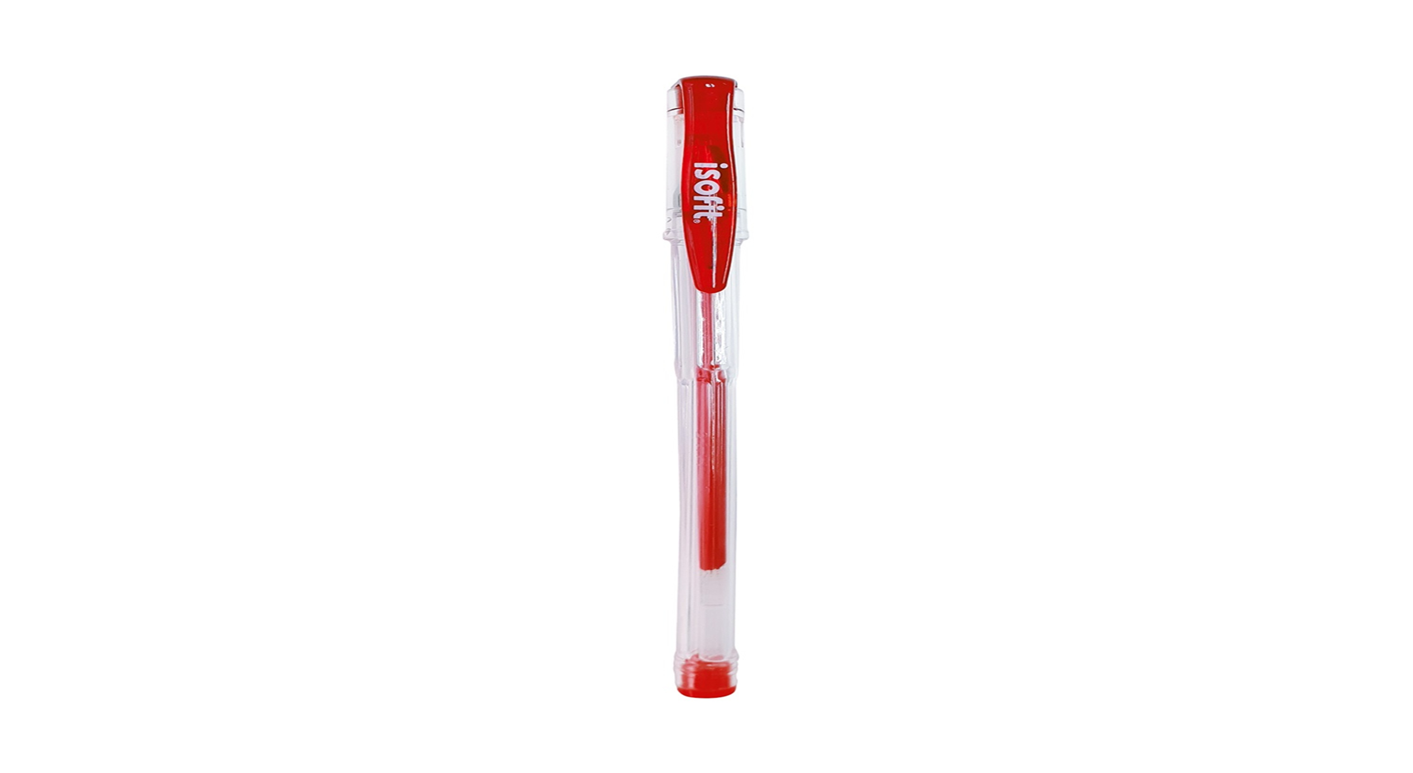  BOLIGRAFO GEL 0.7 ROJO PTA. MEDIA ISOFIT 