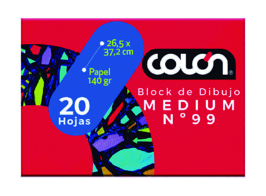  BLOCK DIBUJO 99 1/8 20 HJ COLON 