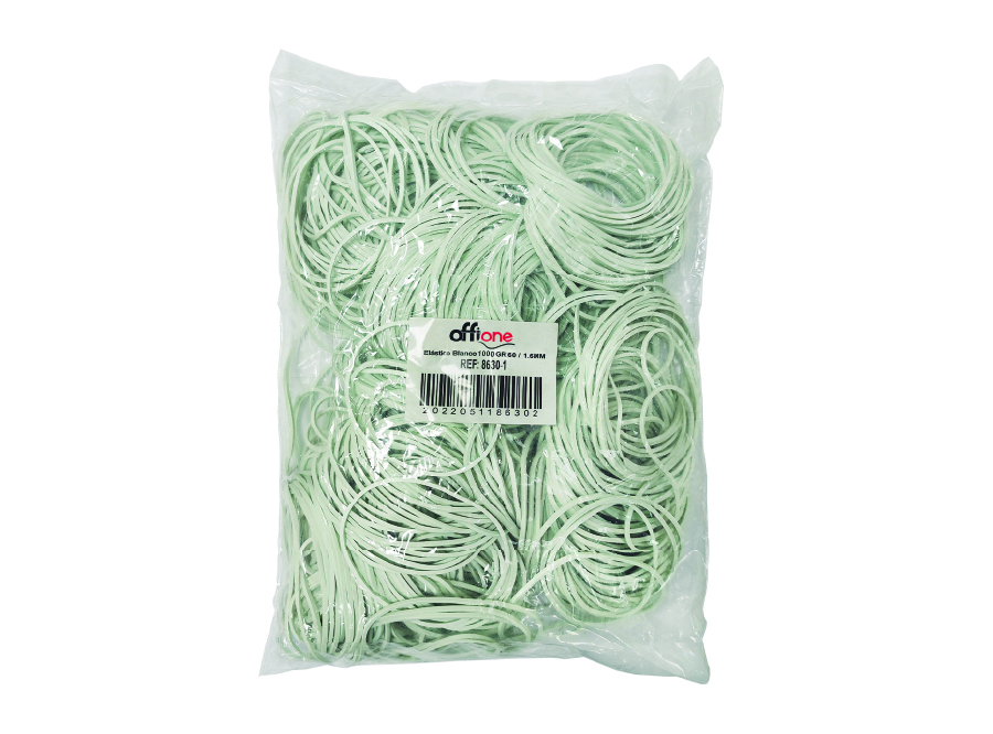  ELASTICO BLANCO BOLSA 1000 GRS 60/1.6 MM OFFIONE 