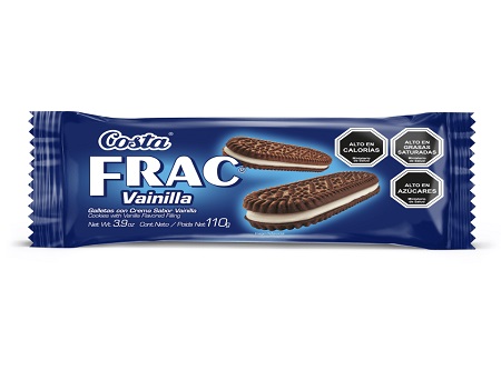  GALLETA COSTA FRAC VAINILLA 110 GR. 