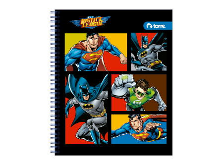  CUADERNO UNIV. JUSTICE LEAGUE 100 HJ M7 TORRE 