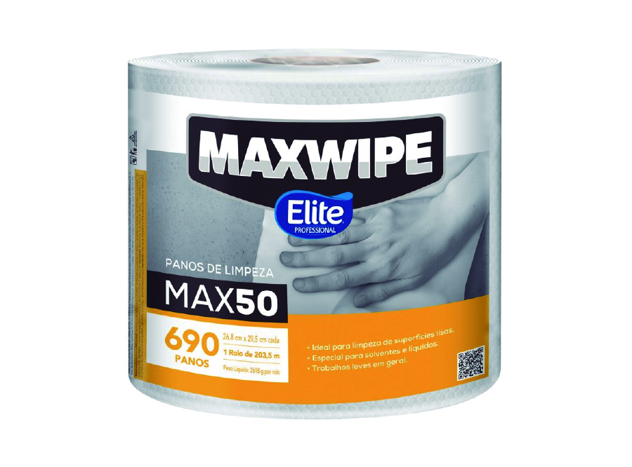  PANO ABSORB. MAXWIPE 50 X 690 UN BOBINA ELITE 