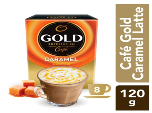  CAFE 15G X 8 UN GOLD CARAMEL LATTE INST SACHET 