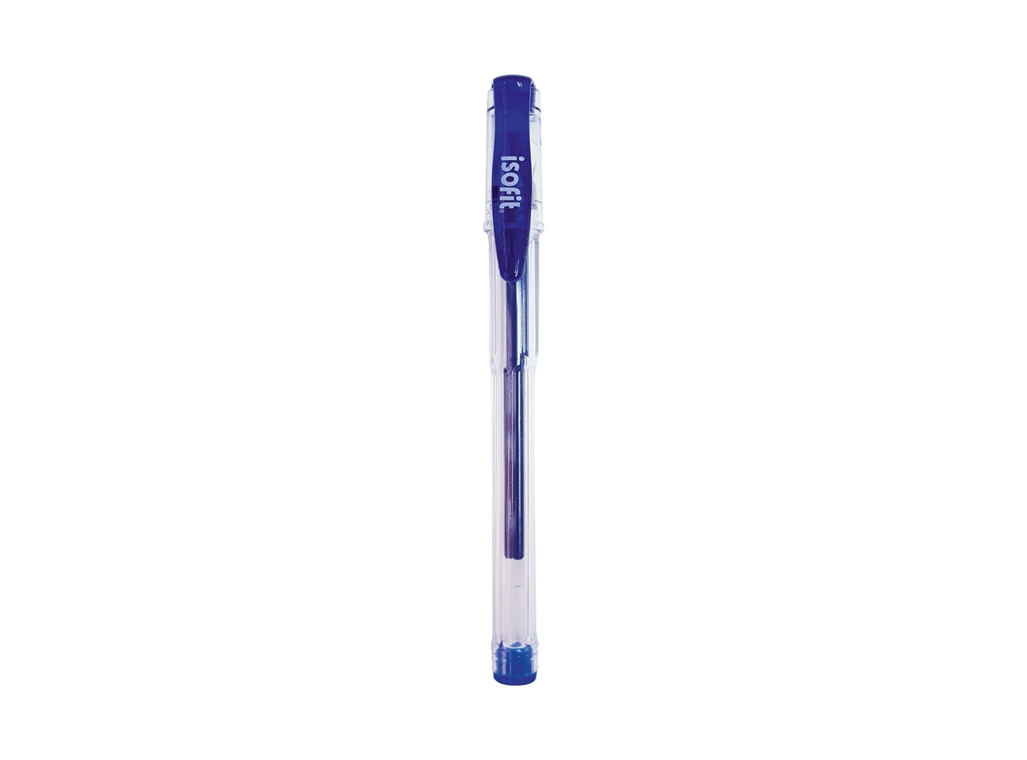  BOLIGRAFO GEL 0.7 AZUL PTA. MEDIA ISOFIT 