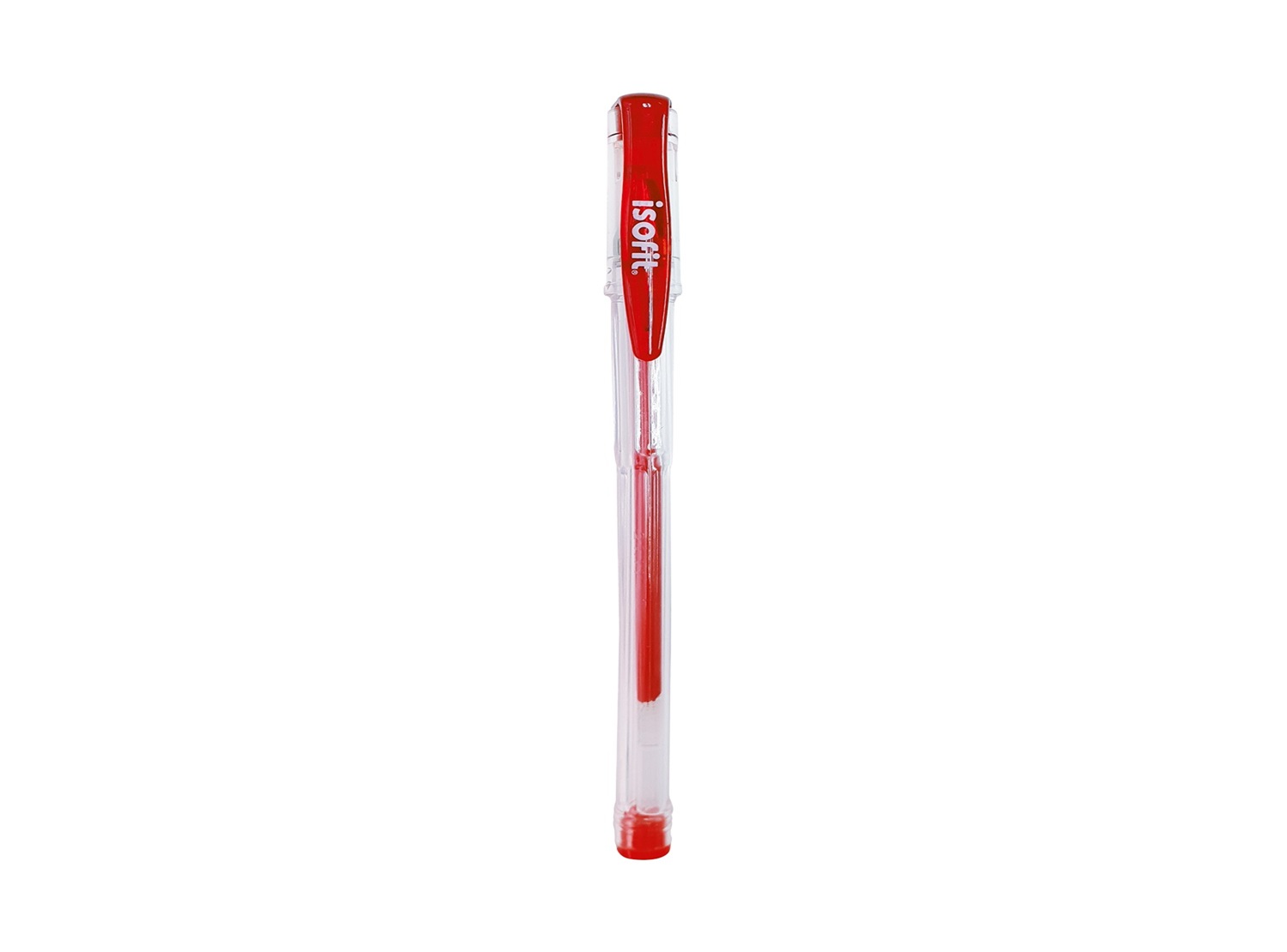  BOLIGRAFO GEL 0.7 ROJO PTA. MEDIA ISOFIT 