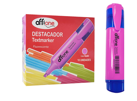  DESTACADOR ROSADO PERFECT TB OFFIONE 
