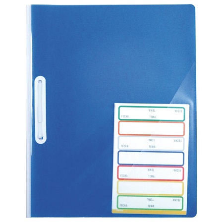  CARPETA VINIL CARTA FAST AZUL ADETEC 