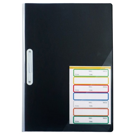  CARPETA VINIL OFICIO FAST NEGRO ADETEC 