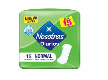  PROTECTOR DIARIO NORMAL NOSOTRAS X 15 UN NATURAL 