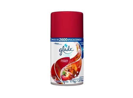  AMBIENTAL GLADE RPTO MATIC MANZA/CANE. 270ML 
