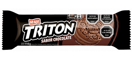  GALLETA MCKAY TRITON CHOCOLATE 116 GR. 