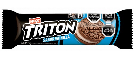  GALLETA MCKAY TRITON VAINILLA 116 GR 