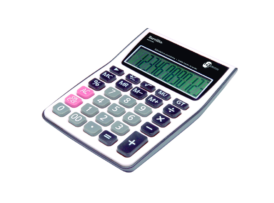  CALCULADORA BASICA ESCR/S 12 DIG DT392 BARRILITO 