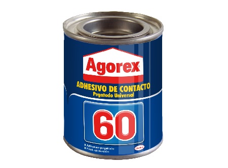  ADHESIVO CONTACTO 120 CC (1/32) AGOREX 60 TARRO. 